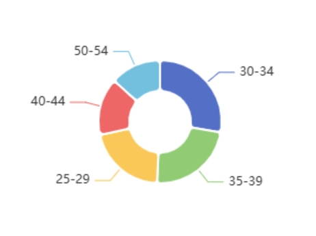 图表-圆角环形图