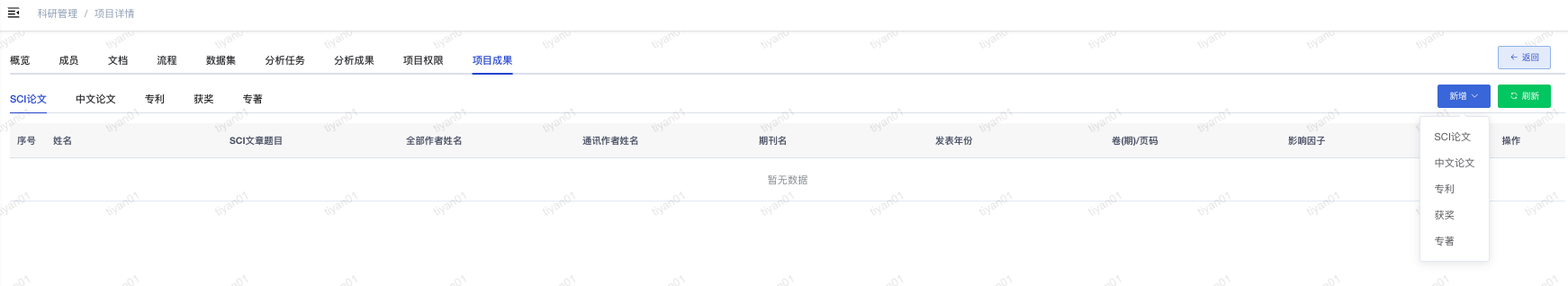 项目管理-项目成果